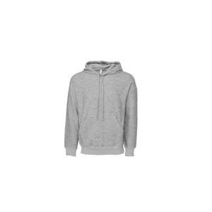 Unisex Adult Suedette Pullover Hoodie / Athletic Heather Grey